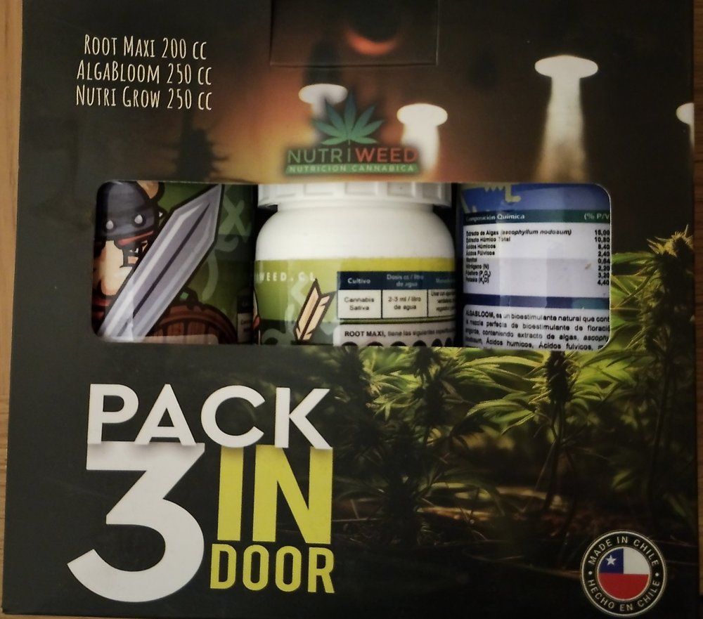 Pack 3 Indoor NutriWeed